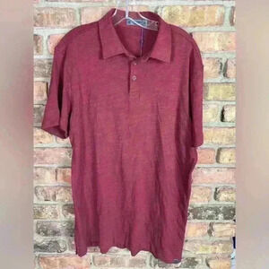 G/FORE Mens X-LARGE SLIM TEXTURED GOLF POLO CBN NEW